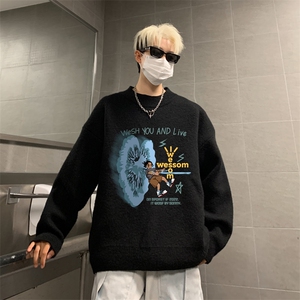 高质量！秋冬季半高领毛衣男加绒加厚线衣男针织衫男MY242-特p38图片