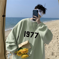 !直播品质 重磅宽松大码港风1977印花圆领卫衣WY01-特p28,男装卫衣,星座508(原C305),四季星座 !直播品质 重磅宽松大码港风1977印花圆领卫衣WY01-特p28,男装卫衣,星座508(原C305),四季星座