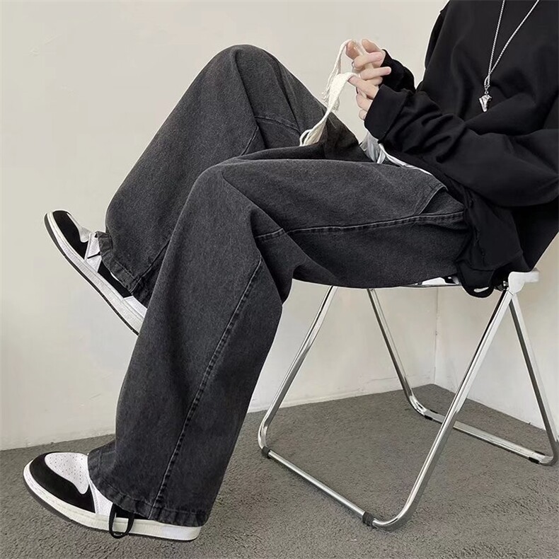 牛仔裤男宽松直筒裤N956P38,男装牛仔裤,星座1116-2