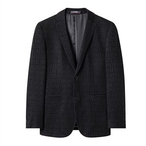 西服男秋季潮款休闲商务小西服上衣中年男士单西外套ASDG41-P200,男装西服,电商B212（原钱塘6029）