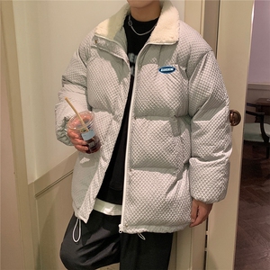 2025男款潮牌潮流ins港风宽松美式帅棉衣外套保暖A170-M825-TP50图片