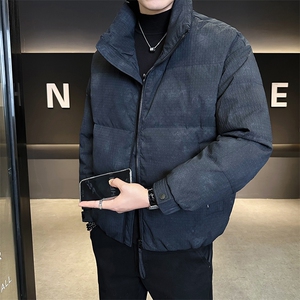 店主风2025年立领90白鸭绒帅气保暖羽绒服男LMS2510-P300