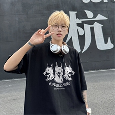 220G夏季新款纯棉圆领短袖T恤DT425-特P19控38，男装T恤，电商B370