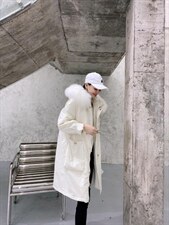 大毛领长款派克，其它，泰靡(1F)