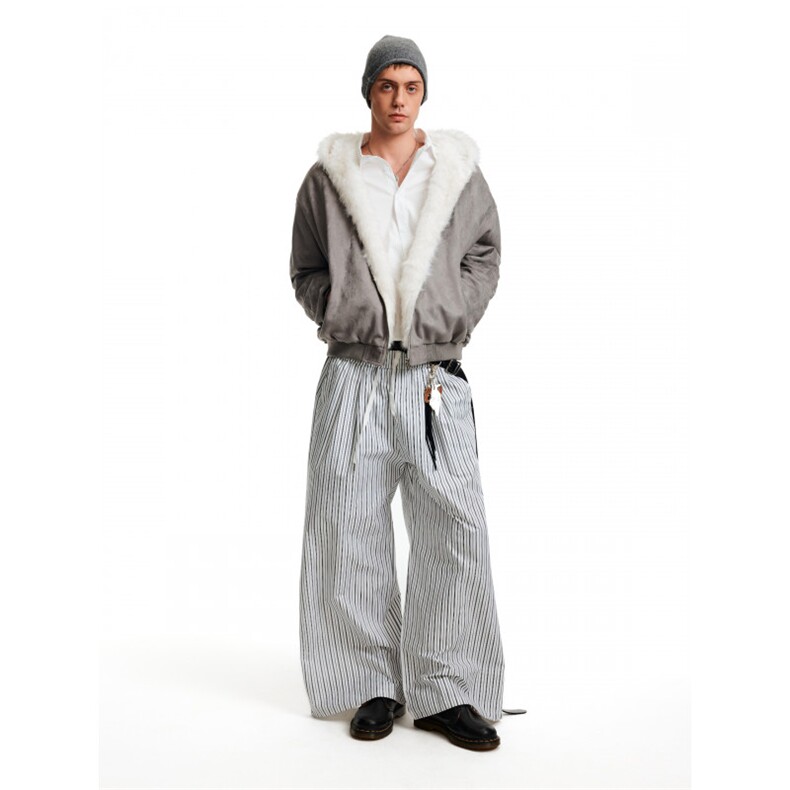 1506/QS60590/P139美式复古双面穿座山雕棉服,男装棉衣,星座1506