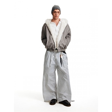 1506/QS60590/P139美式复古双面穿座山雕棉服，男装棉衣，星座1506