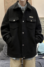 港风格形料美式帅气男款宽松夹克外套A071-JK101-P98控价128，男装夹克，电商A071