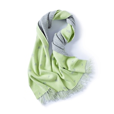 2025年时尚百搭休闲提花围巾，围巾，暖习羊绒