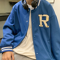 D201-DM166-P70港风宽松休闲男装夹克运动秋装新款外套，男装夹克，电商D321-1
