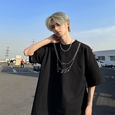 240g美式重磅短袖T恤FSDX276M-5XL特批25无差价控48，男装T恤，电商B219B