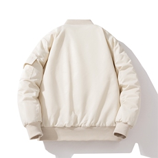 现货2色秋冬带帽情侣外套飞行服外套棉服夹克，男装夹克，电商A105