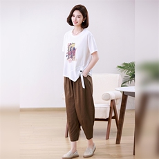 时尚休闲女装套装宽松显瘦两件套舒适百搭日常穿搭，女装套装/套裙，叶笙衣