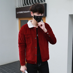 18冬青年男款精致灯芯绒夹克棉衣潮流男装714-1-M04潮MD图片