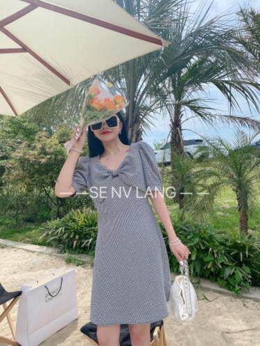 夏季网红重工连衣裙，女装连衣裙，色女郎