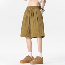 现货夏季工装短裤男ins潮牌休闲百搭潮流痞帅五分裤D02518-P35，男装牛仔裤，星座308B-2