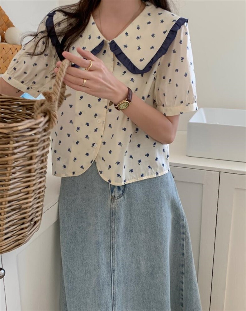 韩系短袖小衫上新，其它，DAP