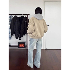 水洗美式复古cleanfit飞行夹克外套JK0115-P78，男装夹克，星座313A(原308A-2)