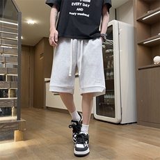 港风休闲裤高街五分裤宽松直通短裤DK129P32，男装牛仔裤，星座1204-3