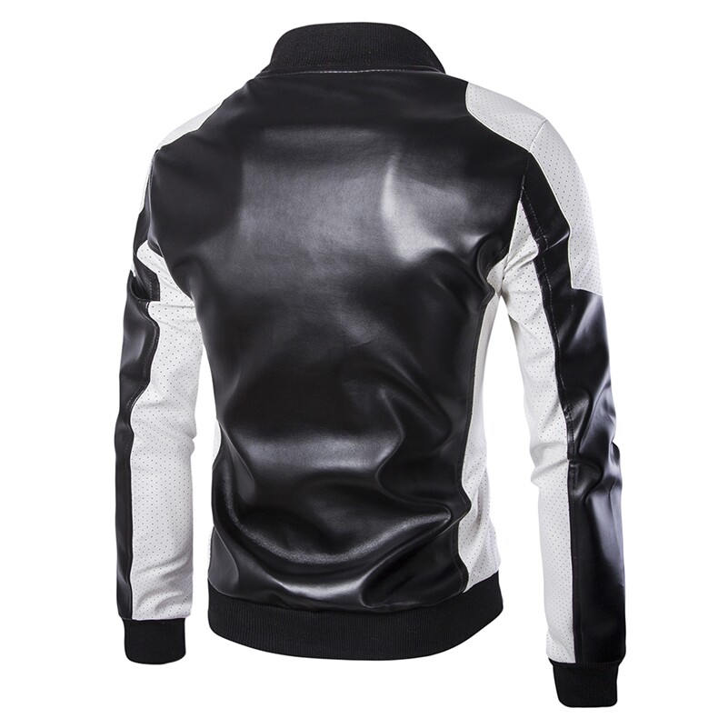 2021春秋季男士立领皮衣潮流超大码皮衣外套M-5XL1800-Y668P85,男装皮衣,星座1812