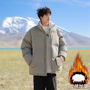 抖音得物品质深度库存三防面料加绒加厚棉衣外套冬棉服WM11154P85图片