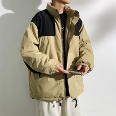 港风2026新品冬季宽松情侣装棉衣棉服冬装加厚外套M8586-P90，男装棉衣，星座717
