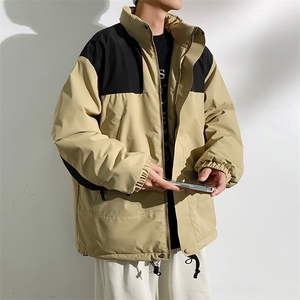 港风2026新品冬季宽松情侣装棉衣棉服冬装加厚外套M8586-P90图片