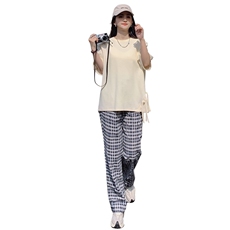 现货2022年夏季新品两件套套装，女装套装/套裙，菡迪欧娜