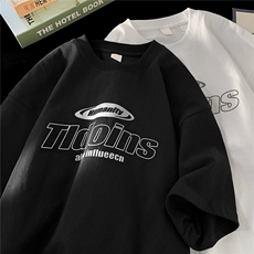 日系重磅260g简约冰感天丝棉短袖男体恤X416B-1-DT8157-特P28限48，男装T恤，星座416B-1