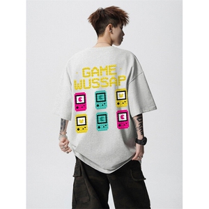 240g美式重磅短袖T恤 FSDX262 M-5XL 特批25无差价控48图片