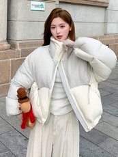 现货！2768款短款泡芙加厚保暖羽绒服面包服外套女，女装羽绒服，衣秀之家