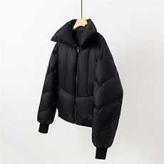1港风小众设计盔甲白鸭绒大码M-5XL潮流夹克式羽绒服YR77928P198，男装夹克，星座226-2