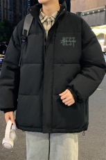 ！2024冬季新款男士立领棉衣印花简约棉服外套夜景MY301特P55，男装棉衣，电商B220