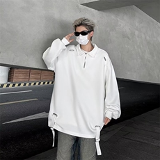 美式高街长袖卫衣男春秋季新款简约cleanfit潮流宽松TA50，男装卫衣，星座1116A-1（原606A）