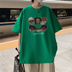 230g重磅纯棉!夏季短袖t恤男半袖男DSA028-MDTP433-P25，男装T恤，电商A028