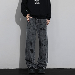 2025秋季新款美式复古水洗直筒 牛仔裤S-3XL-X30-特P38图片