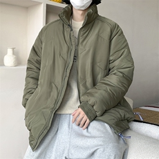 冬季新款美式立领棉衣潮牌休闲设计感百搭棉衣外套，男装棉衣，星座410-6（原星座1304-1）