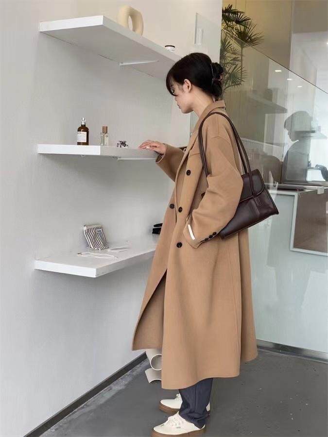 【现货】新款羊绒大衣韩版，其它，Yibee