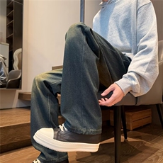 牛仔裤男2024秋冬季新款美式S258P42，男装牛仔裤，星座1116-2