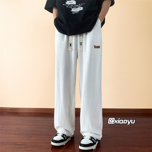 XZ616 夏季新款冰丝贴标垂感休闲裤 TY907 P45控58图片