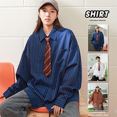 2025秋季新款格子衬衫男青少年时尚宽松潮流翻领衬衣HH9176，男装衬衫，星座1206（原A206）
