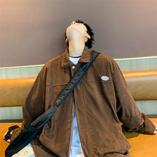 Wt198-P52美式灯芯绒宽松型夹克，男装夹克，星座1501-1