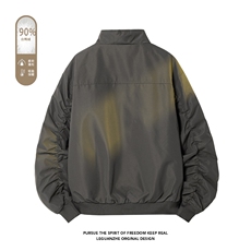 广检90%白鸭绒冬季白底羽绒服充绒量75gM-5XHY25598-特P109，男装羽绒服，电商A022