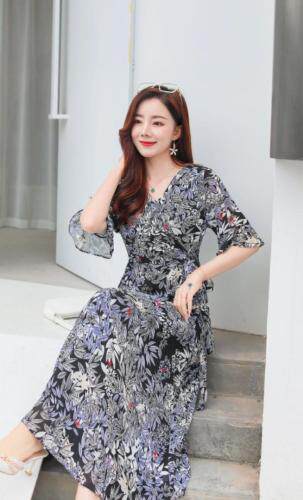 夏季新款连衣裙，女装连衣裙，艾伊贝雪