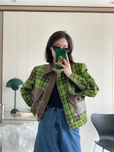 春意满满机车小外套图片