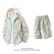 新款休闲情侣防晒套装，男装防晒衣，星座1206-1（原A206-1）