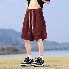 M-8XL夏季宽松大码潮工装短裤五分裤XZ109-K2308-TP35，男装牛仔裤，星座109