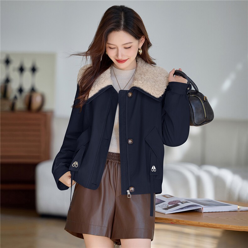 现货！2025冬季新款派克加绒加厚棉衣棉服女,女装棉衣/棉服,依万里