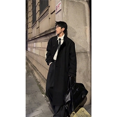 【现货】长款秋冬克鲁苏文职大衣宽松高级感外套DY05013P125，女装短外套，星座1004（原星座815-3）