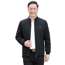 NN9955钱塘2020-3秋季薄款时尚休闲简约中年男士百搭夹克P67，男装夹克，钱塘207-3