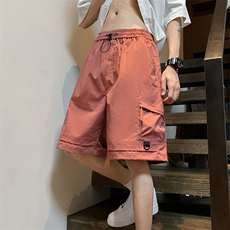 主推夏季工装短裤男宽松工装裤直筒情五分裤A436-6202-P35，男装牛仔裤，电商A436